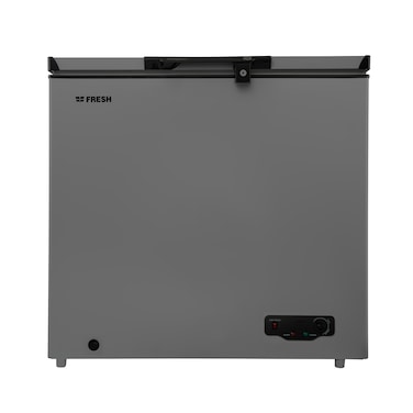 ديب فريزر أفقي فريش FDF-190 ديفروست - 145 لتر - فضي