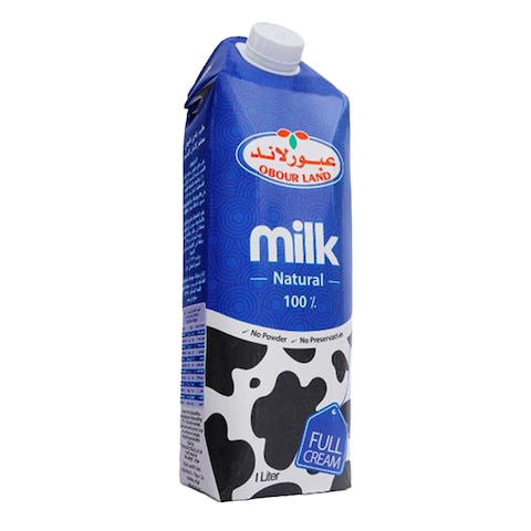 Obour Land Full Cream Milk - 1 Liter