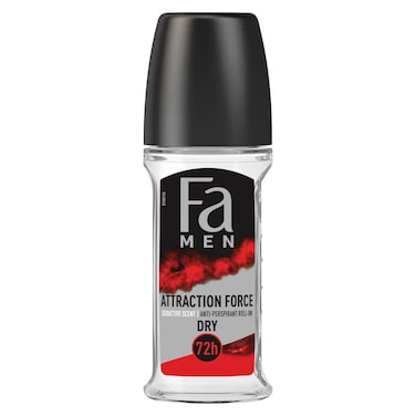 Fa Attraction Force Roll-On Deodorant for Men - 50ml