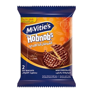 بسكويت الشوفان مكفتيز الذهبي بنكهة الشوكولاتة بالحليب - 28.5 جم