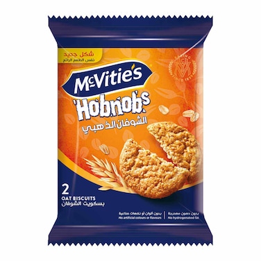 بسكويت الشوفان الذهبي بنكهة الشوكولاتة بالحليب من مكفتيز - 24 جم