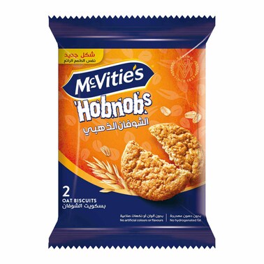 بسكويت الشوفان الذهبي بنكهة الشوكولاتة بالحليب من مكفتيز - 24 جم