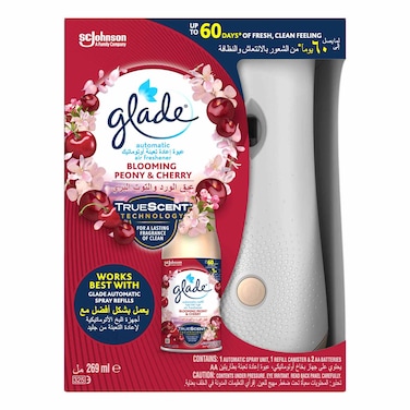 Glade Blooming Peony &amp; Cherry Automatic Spray - 269ml