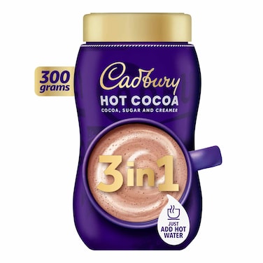 Cadbury Hot Chocolate 3 in 1 - 300 gm