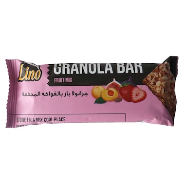 Lino Granola Bar Mix Fruit - 55 gm