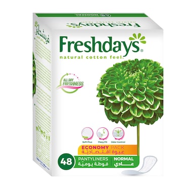 Freshdays Normal Economy Pack - 48 Pieces