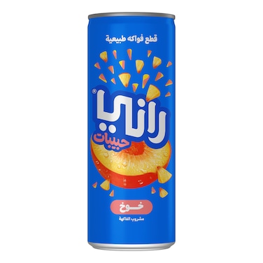 راني عصير حبيبات خوخ - 240 مل