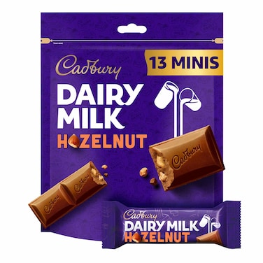 Cadbury Dairy Milk Hazelnut Chocolate Minis - 156 grams