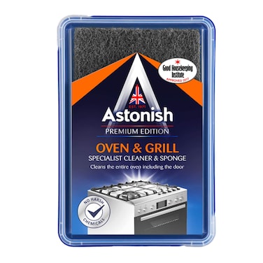 Astonish Oven and Grill Cleaner with Sponge - 250ml