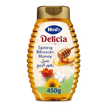 هيرو عسل زهرة الربيع سكويز - 450 جم