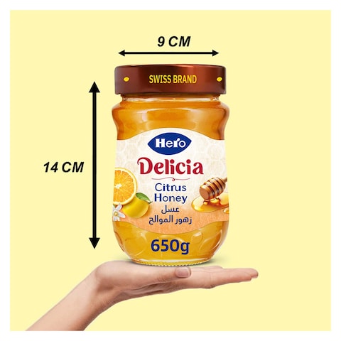 Hero Delicia Citrus Honey - 650 gm