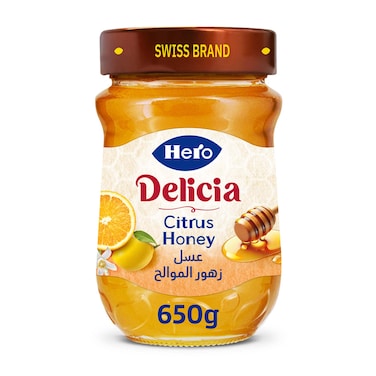 Hero Delicia Citrus Honey - 650 gm