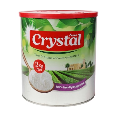 كريستال سمن نباتي أبيض - 2 كجم