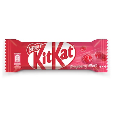 Nestle Kitkat 2 Finger Raspberry Milk Chocolate Bar - 19.5 gram