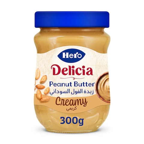 Hero Delicia Creamy Peanut Butter - 300 gm