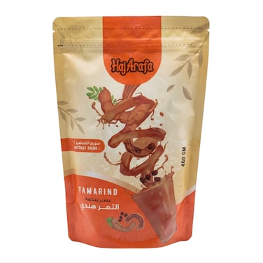 حاج عرفة عصير تمر هندي بودرة سريع التحضير - 400 جرام