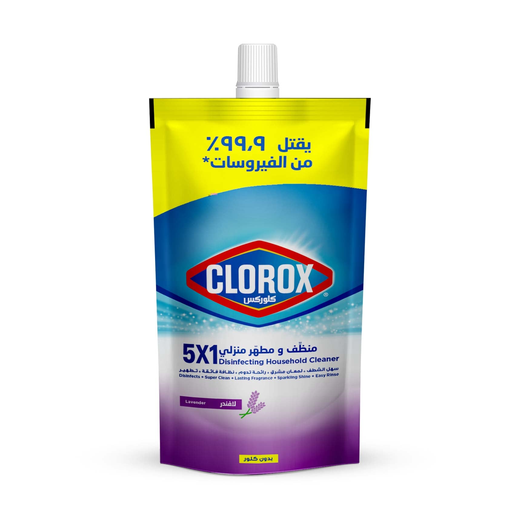 Clorox 5×1 Disinfecting Household Cleaner Lavender – 400ml Clorox 5×1 Disinfecting Household Cleaner Lavender – 400ml