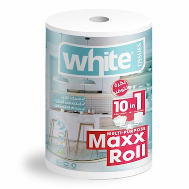 White Multi-Purpose Towels - 650 Sheets
