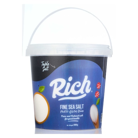 Rich Fine Sea Salt - 1000 gram