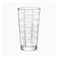 Bormioli Cube Long Drink Glass Cups - 6 Pieces