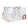 Bormioli Cube Long Drink Glass Cups - 6 Pieces