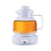 إبريق شاي زجاجي تيرميسيل مع سخان شمعة - 1.5 لتر - شفاف