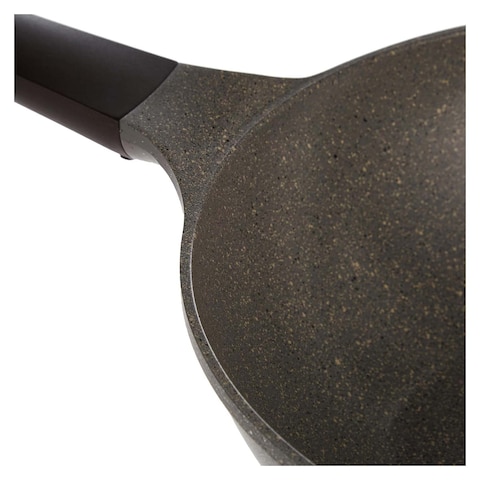 Neoflam Wok Pan 30 Cm - Gray Marble