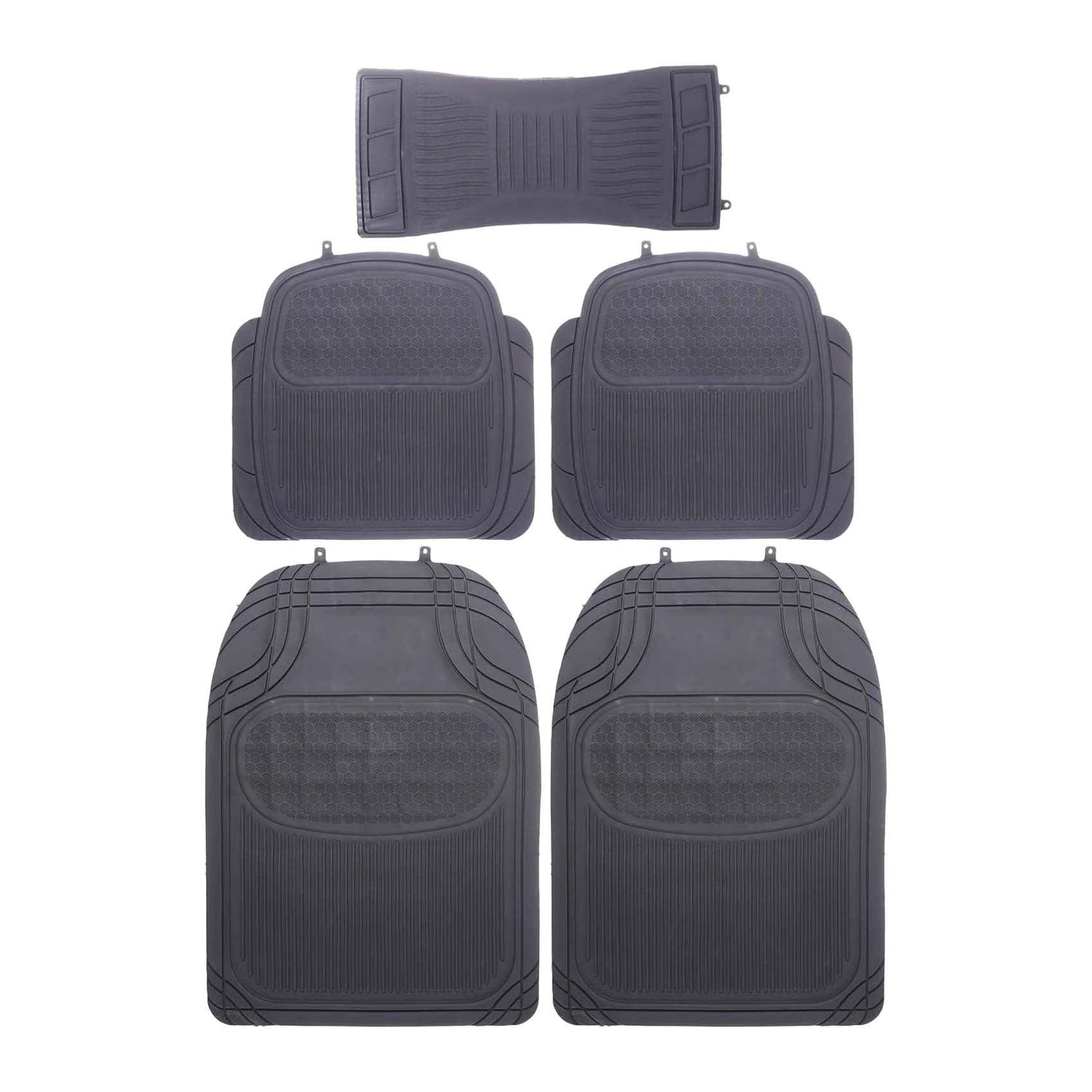 Buy Auto Best Car Floor Mat Set - 5 Pieces - Black Online | Carrefour Egypt
