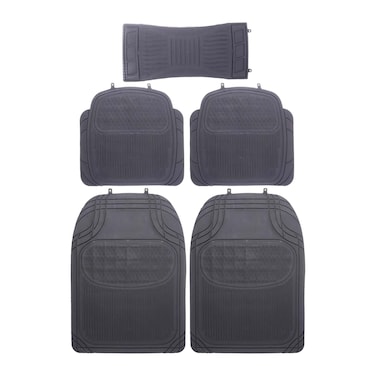 Auto Best Car Floor Mat Set - 5 Pieces - Black