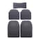 Auto Best Car Floor Mat Set - 5 Pieces - Black