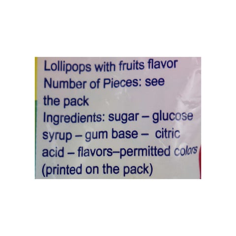 Teeka Lollipops with Bubble Gum - 15 gm