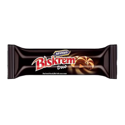 Ulker Biskrem Duo Chocolate Filled Biscuits - 51 gram