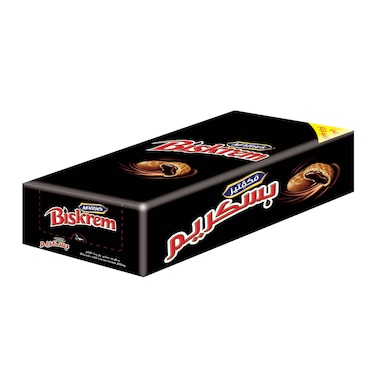 McVitie's Biskrem Cocoa Cream Filled Biscuits - 51 gram x12