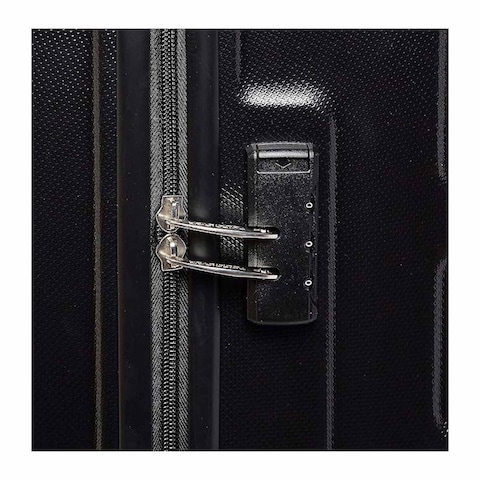American Tourister Brickline Spinner Rolling Luggage Trolley, 80 cm - Black