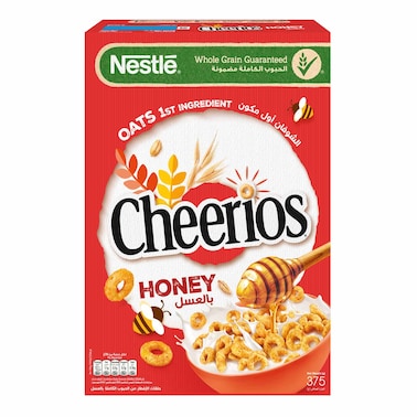 Nestle Honey Cheerios Breakfast Cereal - 375 Gram