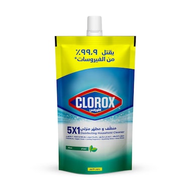 كلوركس 1x5 منظف ومطهر منزلي بالنعناع - 400 مل