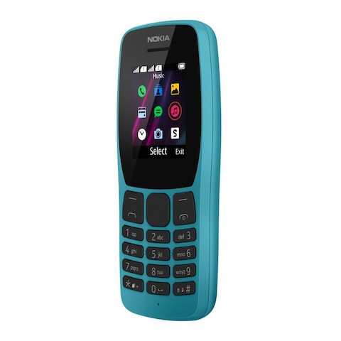 Nokia 110 - 1.77-inch Dual SIM 2G Mobile Phone - Blue