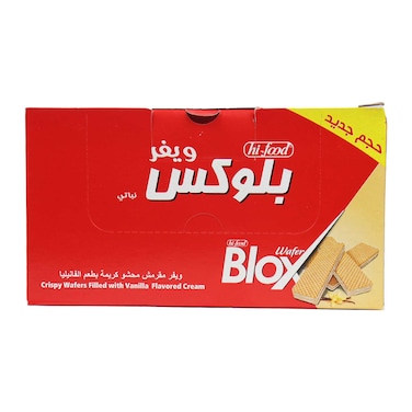 ويفر بالفانيليا من بوكس، 8 قطع * 12
