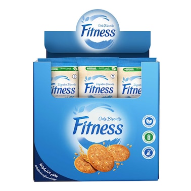 Nestle Plain Fitness Biscuits Plain - 30 Gram - 12 Pieces