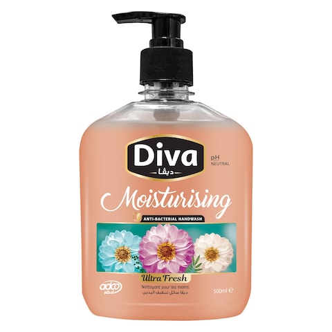 Diva Liquid Hand Wash Fresh - 500 Ml