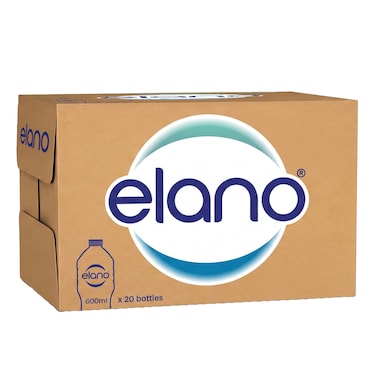 Elano Natural Drinking Water - 600 ml - 20 Pieces