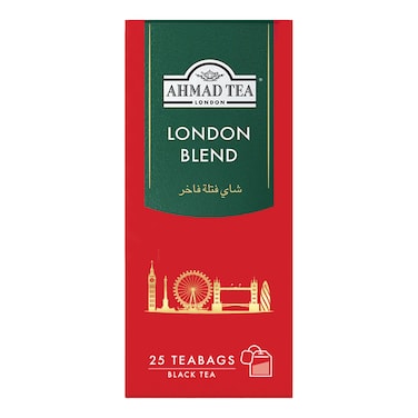 أحمد تي شاي أسود لندن بليند - 25 كيس