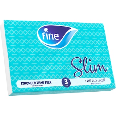 فاين فلافي مناديل وجه - 120 منديل