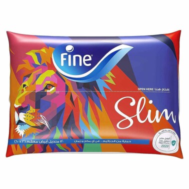 فاين سليم مناديل وجه - 120 منديل