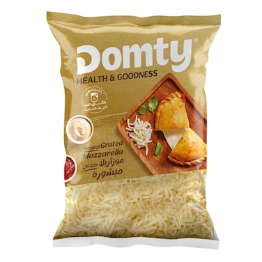 Domty Plain Shredded Mozzarella Cheese - 280 gram