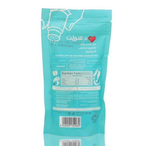 Dr. Salt Iodized Low Sodium Salt - 200 gram