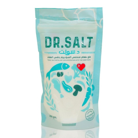 Dr. Salt Iodized Low Sodium Salt - 200 gram