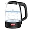 Fresh Glass Kettle 1.7 liter - Black - EGK17000
