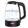 Fresh Glass Kettle 1.7 liter - Black - EGK17000