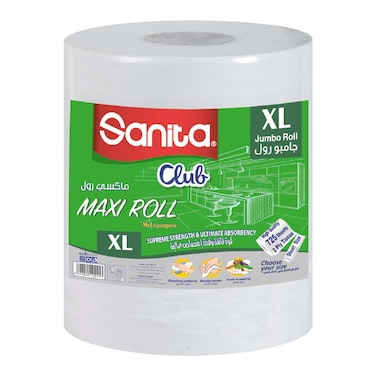 سانيتا كلوب مناديل ماكسي رول حجم جامبو - 422 منديل
